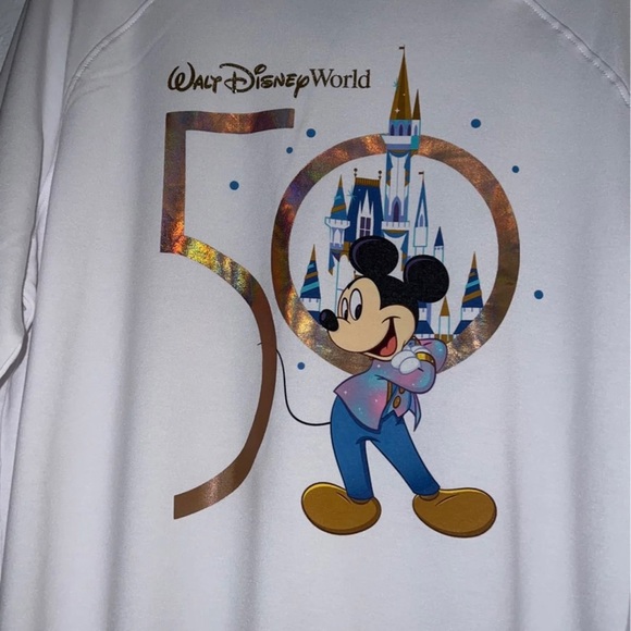 DISNEY Mickey Mouse Long Sleeve Pullover 50th Anniversary Collection - Picture 3 of 10